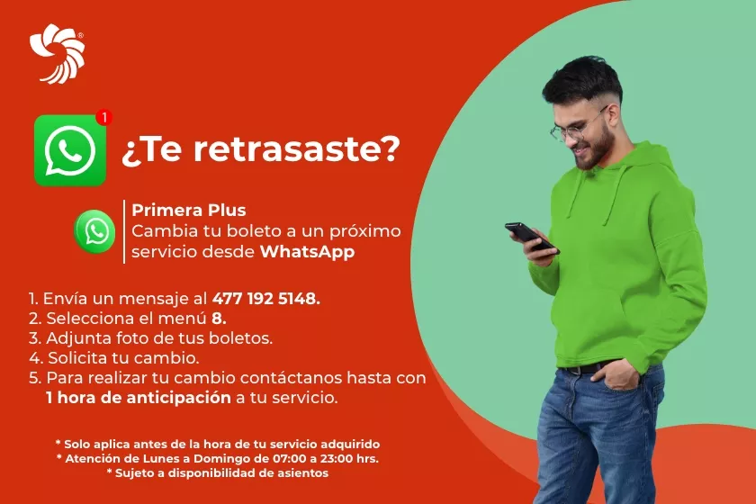 ¿Vas retrasado?