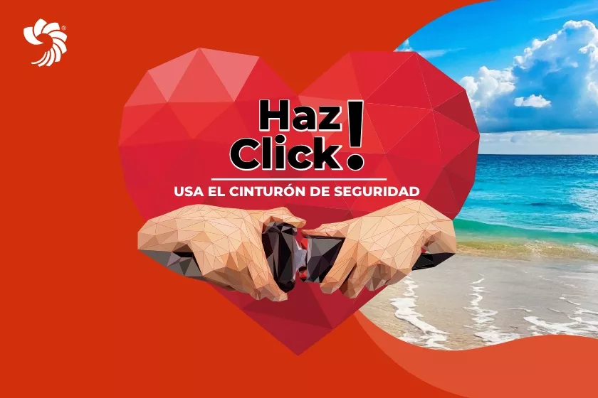 Abrocha tu cinturón de seguridad