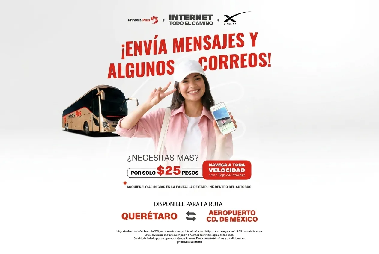 ¿Viajas de Querétaro al AICM?