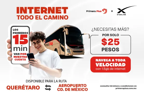 Starlink = Internet en todo el camino 